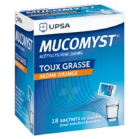 Mucomyst 200 Mg Poudre Pour Solution Buvable En Sachet B/18 à BOURG-SAINT-MAURICE