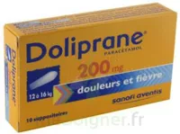 Doliprane 200 Mg Suppositoires 2plq/5 (10) à BOURG-SAINT-MAURICE