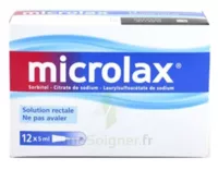 Microlax Sorbitol Citrate Et Laurilsulfoacetate De Sodium S Rect En Récipient Unidose 12récip-unidoses-can/5ml à BOURG-SAINT-MAURICE