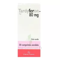 Tardyferon 80 Mg, Comprimé Pelliculé Plq/30 à BOURG-SAINT-MAURICE