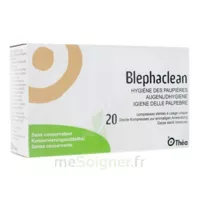 Blephaclean Compresses Stériles Nettoyantes Par 20 à BOURG-SAINT-MAURICE