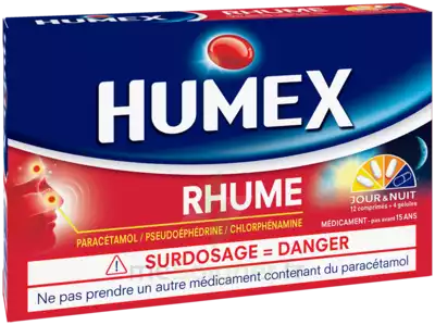 Humex Rhume Comprimés Et Gélules Plq/16 à BOURG-SAINT-MAURICE