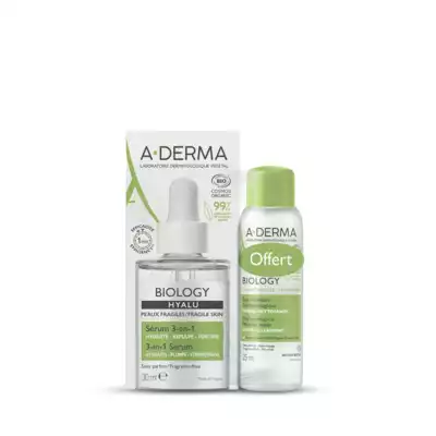 Aderma Biology Hyalu Sérum 3 En 1 Fl Pipette/30ml+eau Micellaire à BOURG-SAINT-MAURICE